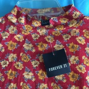 Forever 21 NEW WITH TAGS floral onesie